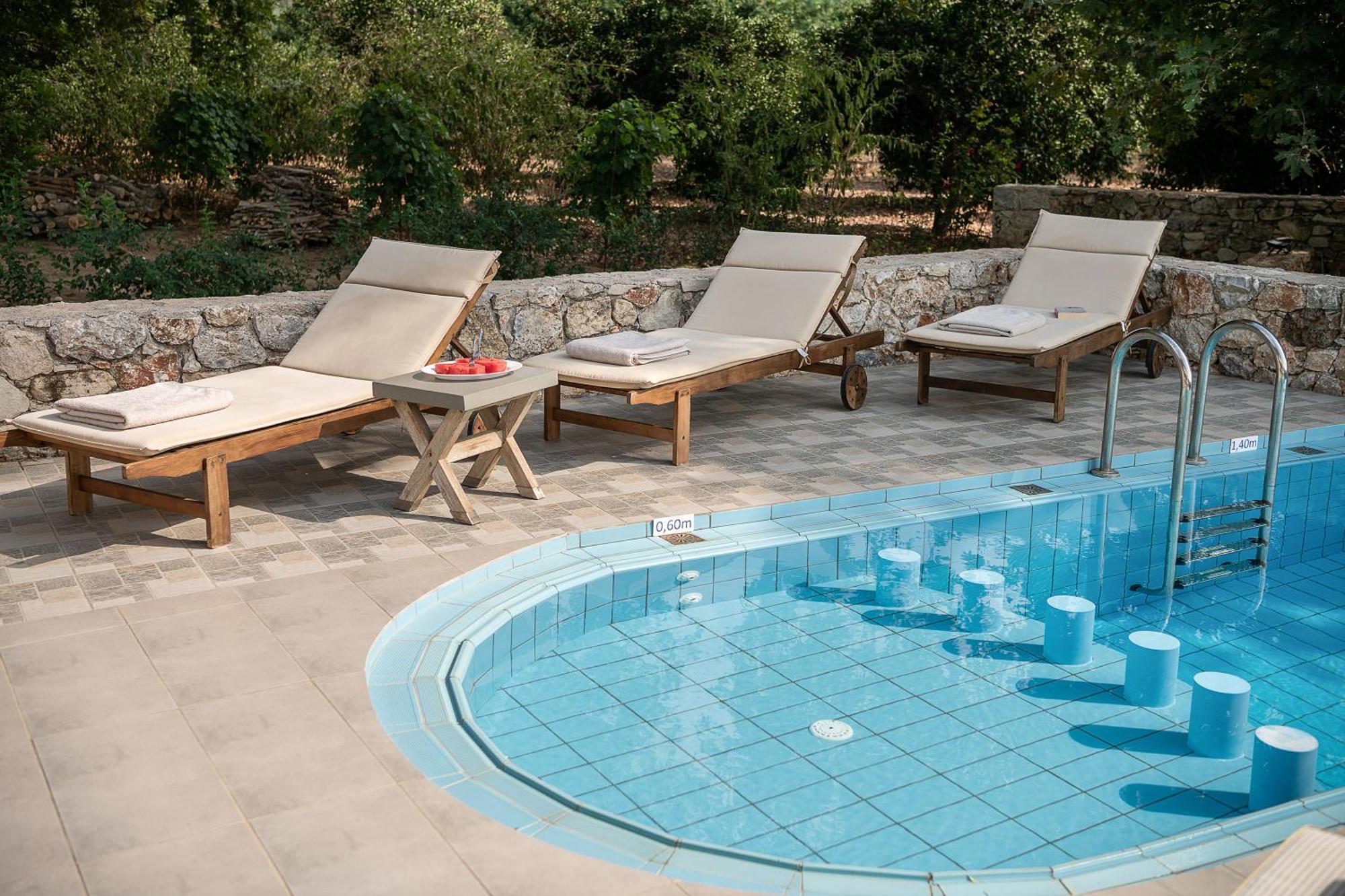 Villa Nature, Heated Pool Kalyves Exterior foto